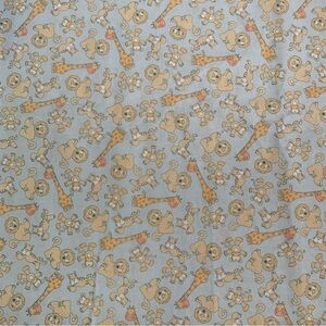 Sewing Cotton Fabric Zoo Animals Print Fabricland R.E.D.International Textiles